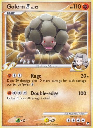 Golem E4 (23/111) [Rising Rivals] - Rare