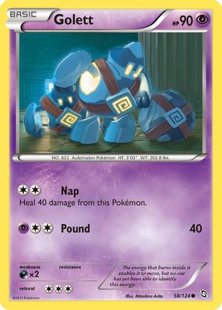 Golett (58/124) [Dragons Exalted] Reverse Holofoil - Common