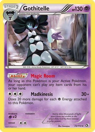 Gothitelle (072/113) [Legendary Treasures] Reverse Holofoil - Holo Rare