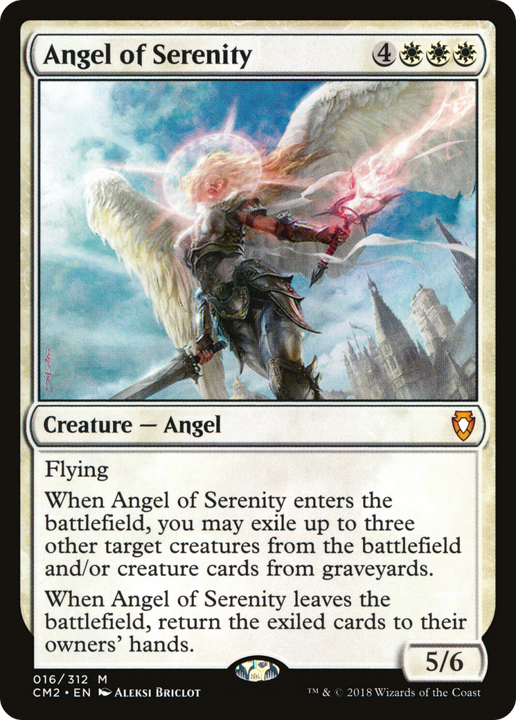 Angel of Serenity (CM2-016) [Commander Anthology Volume II]
