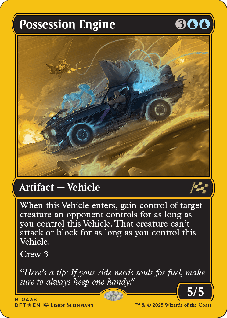 Possession Engine (First-Place Foil) (DFT-438) [Aetherdrift] Foil