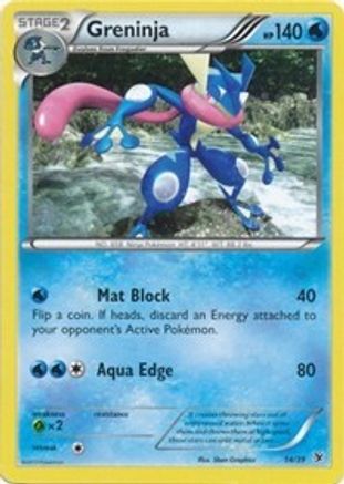 Greninja (014/39) [Kalos Starter Set] Holofoil - Common
