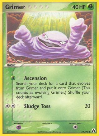 Grimer (054/92) [Legend Maker] - Common