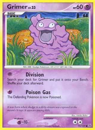 Grimer (75/127) [Platinum] - Common