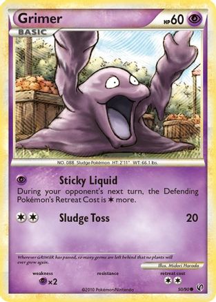 Grimer (50/90) [Undaunted] - Common