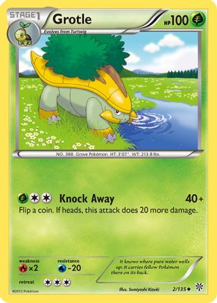 Grotle (2/135) [Plasma Storm] Reverse Holofoil - Uncommon
