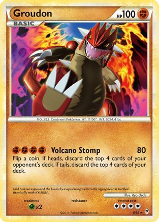 Groudon (6/95) [Call of Legends] Holofoil - Holo Rare
