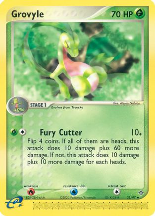 Grovyle (31/97) [Dragon] - Uncommon