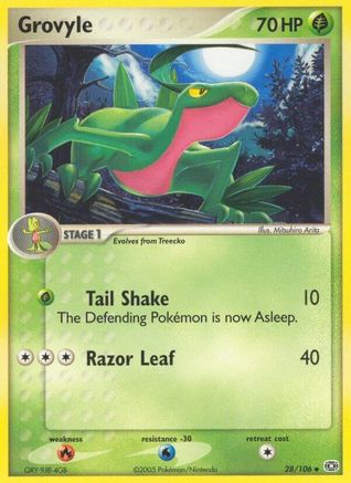 Grovyle (28/106) [Emerald] - Uncommon