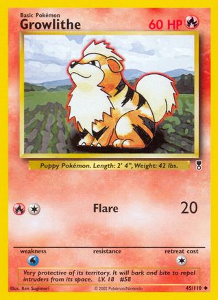 Growlithe (45/110) [Legendary Collection] - Uncommon
