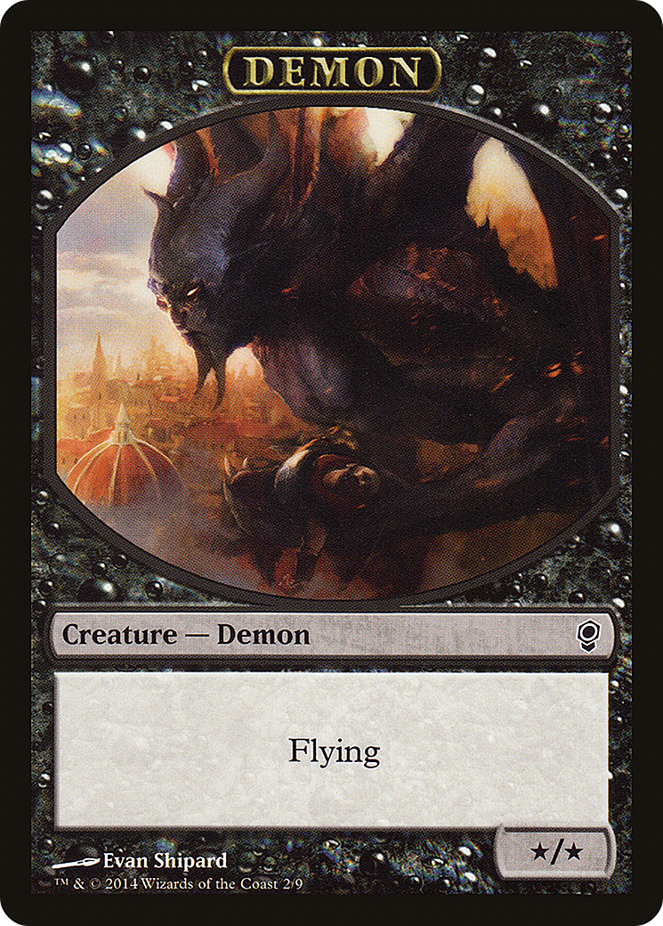 Demon Token (CNS-002) [Conspiracy Tokens]