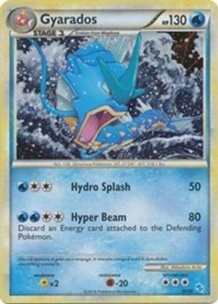 Gyarados (#30 Holo) (30) [HGSS Trainer Kit Gyarados & Raichu] Holofoil - Common