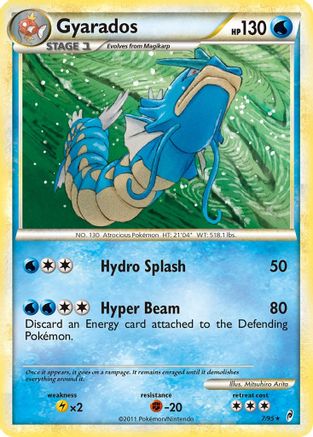 Gyarados (7/95) [Call of Legends] Holofoil - Holo Rare