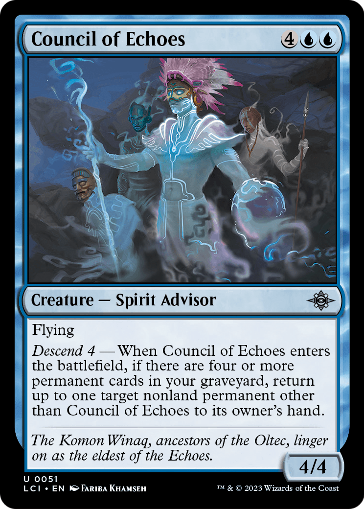 Council of Echoes (LCI-051) [The Lost Caverns of Ixalan] Foil