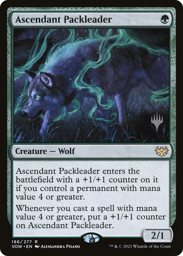 Ascendant Packleader [Promo Pack: Innistrad: Crimson Vow Promos] Foil