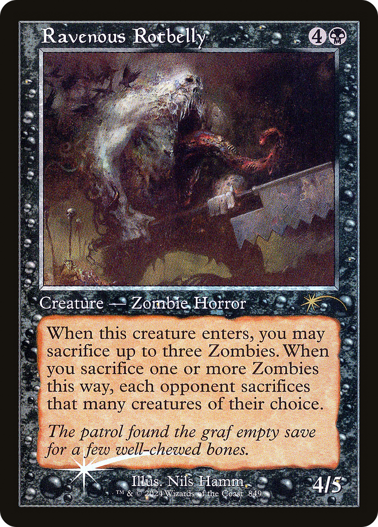 Ravenous Rotbelly (SLD-849) [Secret Lair Drop] Foil