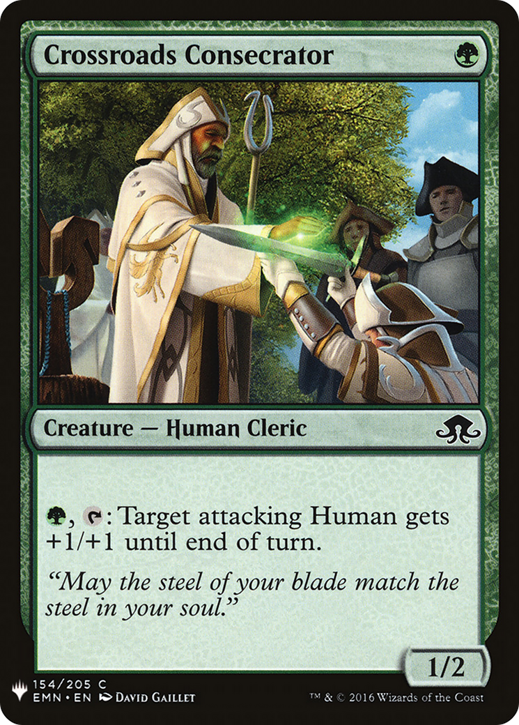 Crossroads Consecrator (LIST-EMN-154) [The List]