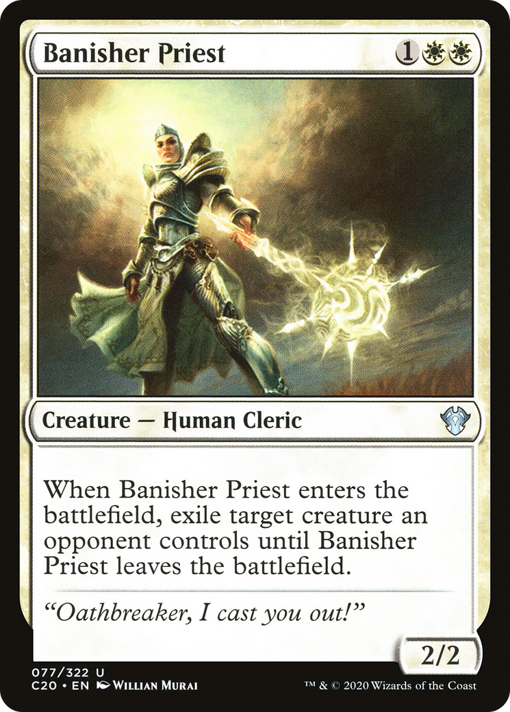 Banisher Priest (C20-077) [Commander 2020]