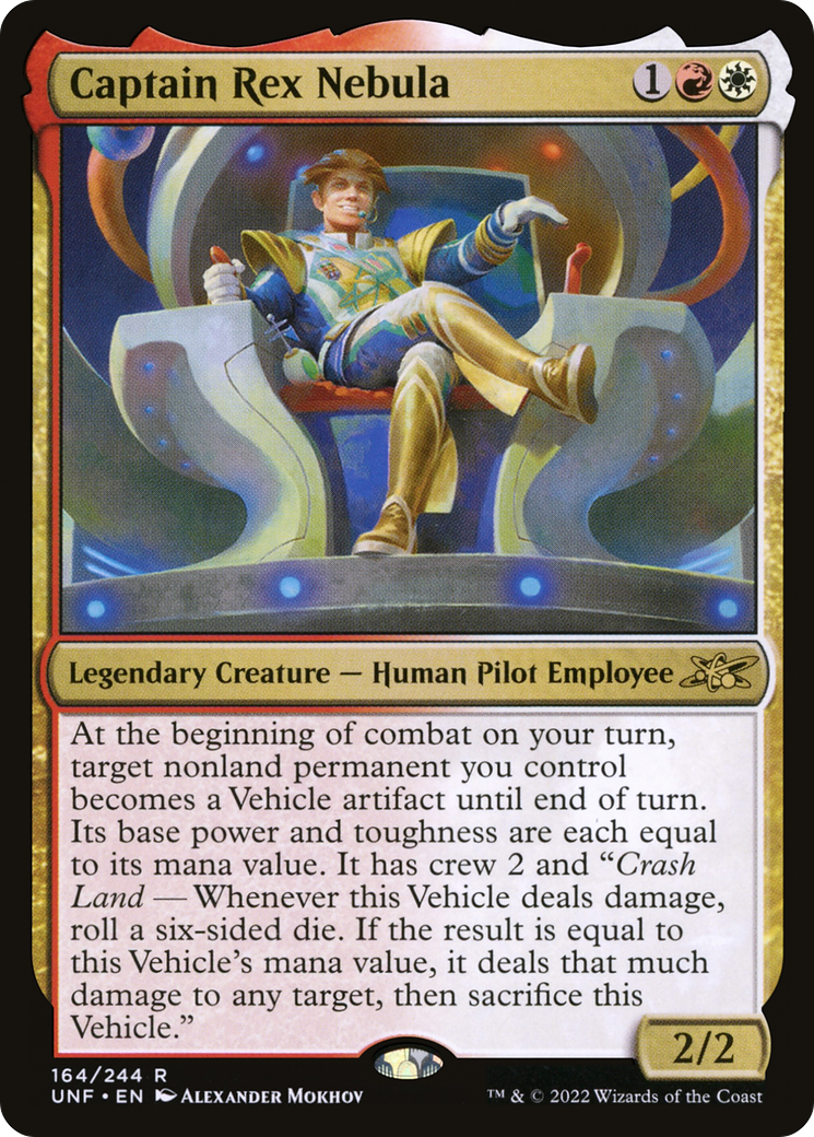 Captain Rex Nebula (UNF-164) [Unfinity] Foil