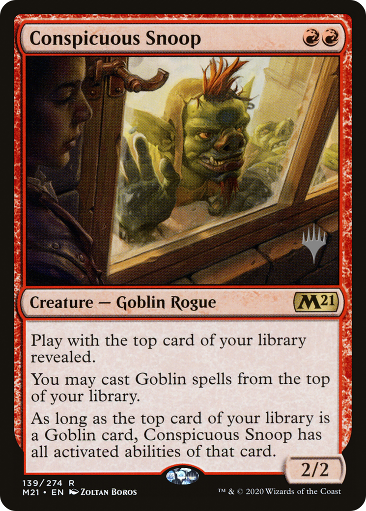 Conspicuous Snoop (PPM21-139) [Promo Pack: Core Set 2021 Promos] Foil