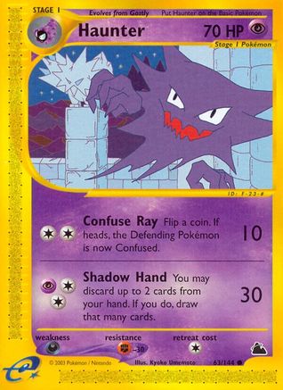 Haunter (63/144) [Skyridge] - Common