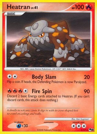 Heatran (001/17) [POP Series 8] - Rare