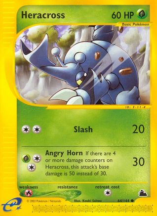 Heracross (64/144) [Skyridge] - Common