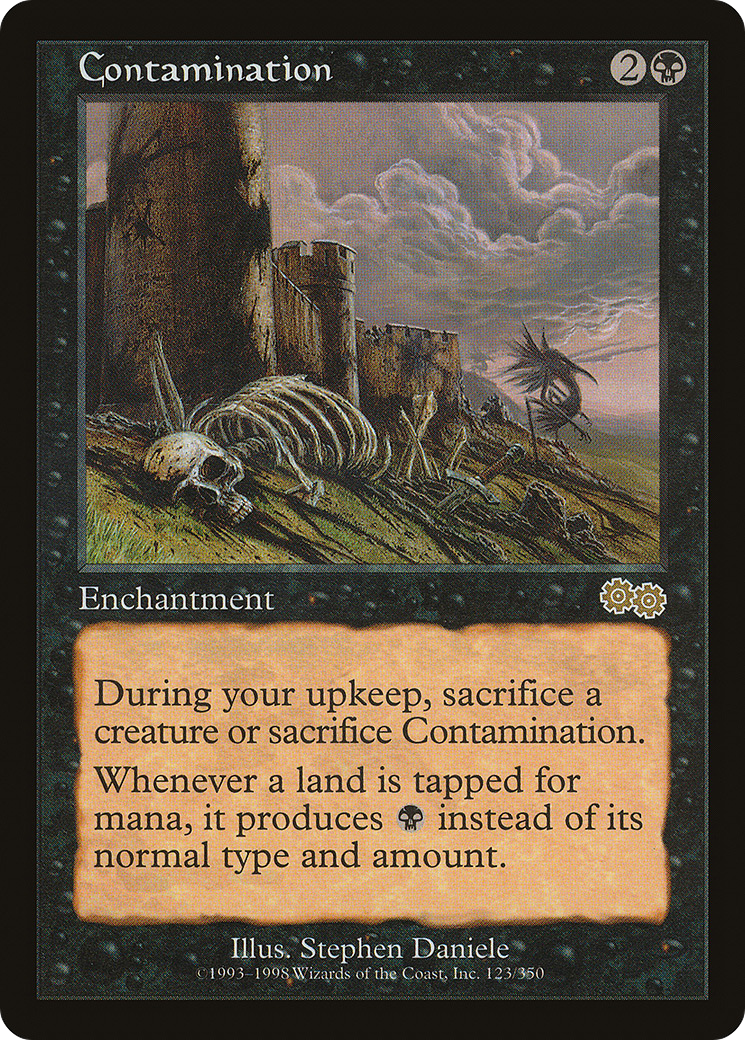 Contamination (USG-123) [Urza's Saga]