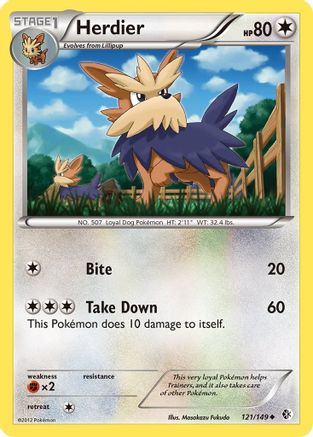 Herdier (121/149) [Boundaries Crossed] - Uncommon