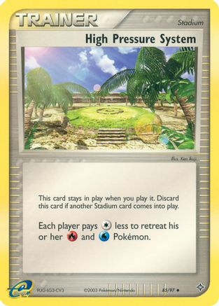 High Pressure System (85/97) [Dragon] Reverse Holofoil - Uncommon