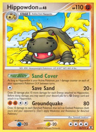 Hippowdon (25/111) [Rising Rivals] - Rare
