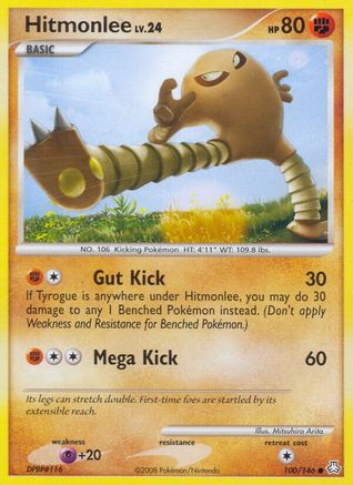Hitmonlee (100/146) [Legends Awakened] - Common