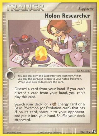 Holon Researcher (095/113) [Delta Species] - Uncommon