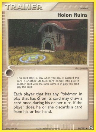 Holon Ruins (096/113) [Delta Species] Reverse Holofoil - Uncommon