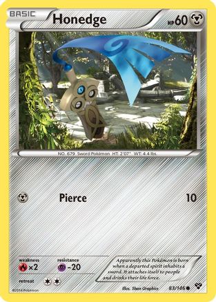 Honedge (83/146) [XY Base Set] - Common