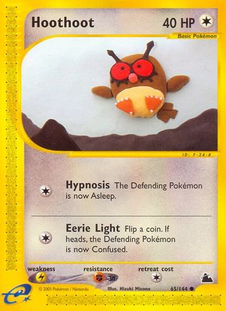 Hoothoot (65/144) [Skyridge] - Common