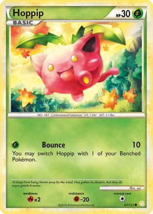 Hoppip (067/123) [HeartGold SoulSilver] - Common