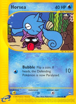 Horsea (084/147) [Aquapolis] Reverse Holofoil - Common