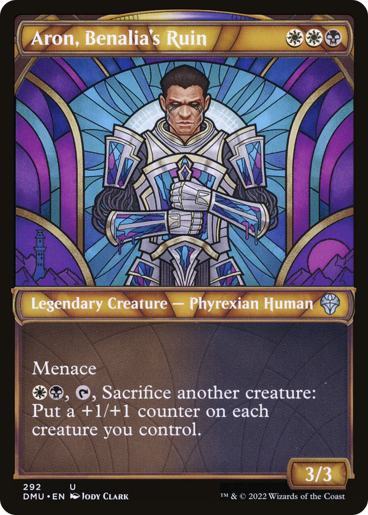 Aron, Benalia's Ruin (Showcase) (DMU-292) [Dominaria United] Foil