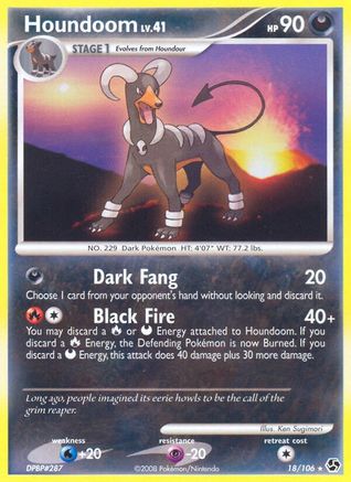 Houndoom (18/106) [Great Encounters] - Rare