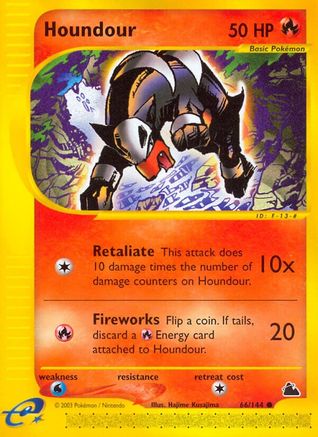 Houndour (66/144) [Skyridge] - Common