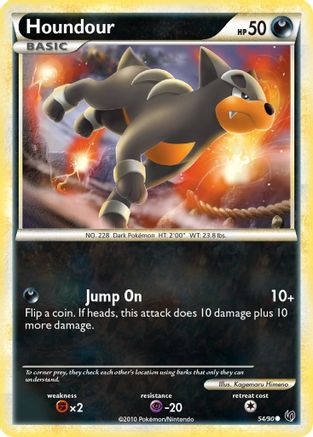 Houndour (054/90) [Undaunted] - Common