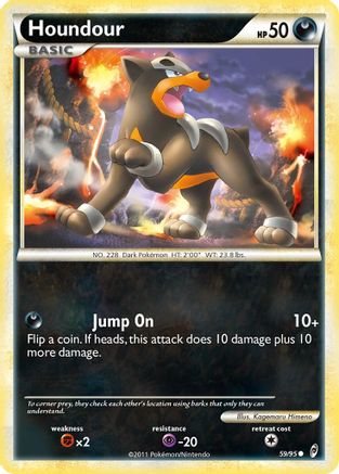 Houndour (059/95) [Call of Legends] - Common
