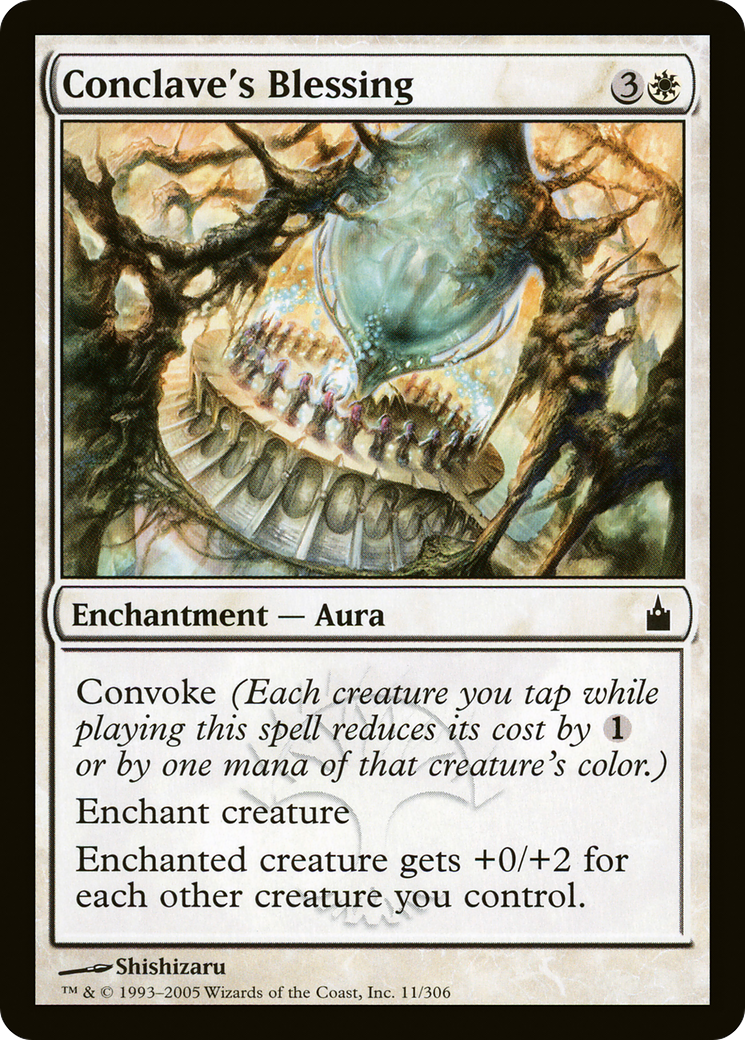 Conclave's Blessing (RAV-011) [Ravnica: City of Guilds] Foil