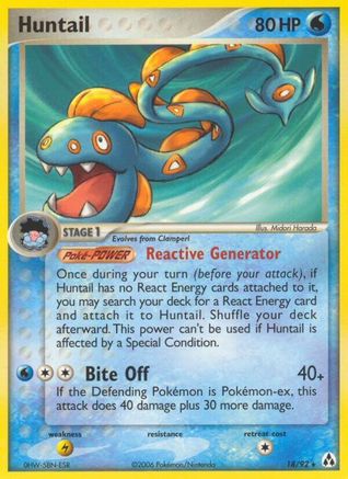 Huntail (18/92) [Legend Maker] - Rare