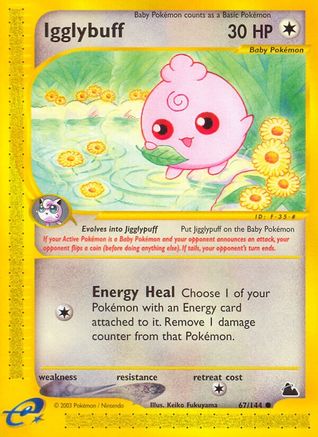Igglybuff (67/144) [Skyridge] Reverse Holofoil - Common