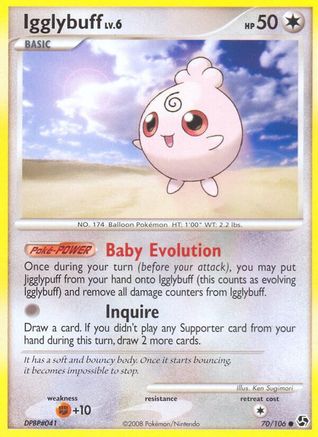 Igglybuff (70/106) [Great Encounters] Reverse Holofoil - Common