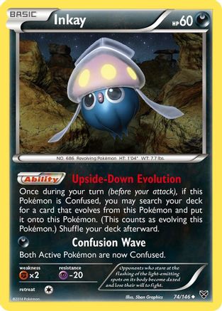 Inkay (74/146) [XY Base Set] - Uncommon