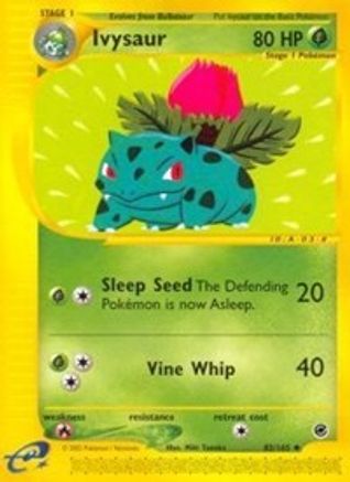 Ivysaur (82/165) [Expedition] Reverse Holofoil - Uncommon