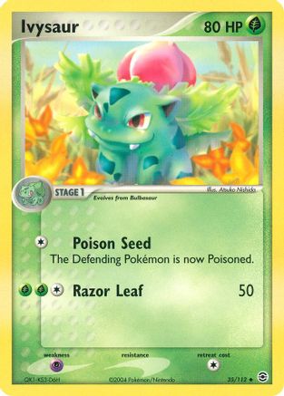 Ivysaur (035/112) [FireRed & LeafGreen] Reverse Holofoil - Uncommon